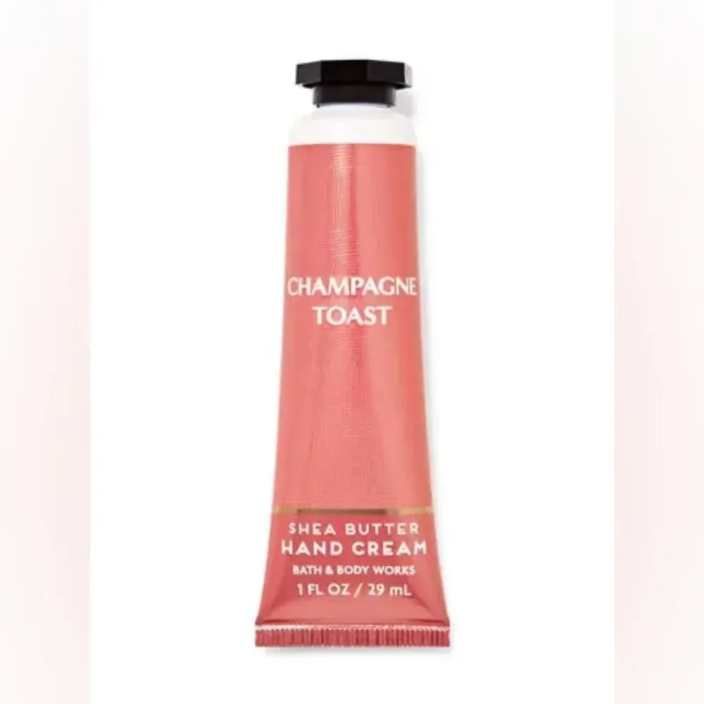 Bundle Bath & Body Works Champagne Toast Travel Size Fragrance Mist & Hand Cream
